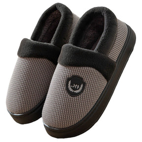 Fleece-lined Warm Thick-soled Non-slip Cotton Shoes Indoor And Outdoor Wear
